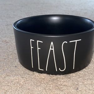 Rae Dunn dog bowl